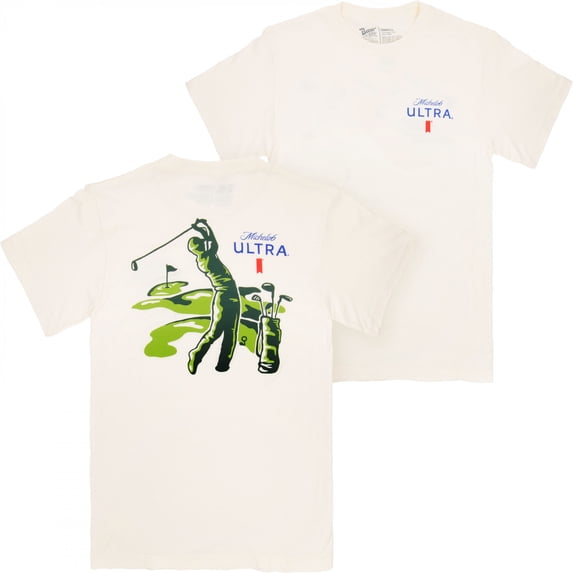 Michelob 880978-3xlarge Ultra Golfing Hole in One Front & Back Print T-Shirt - 3XL