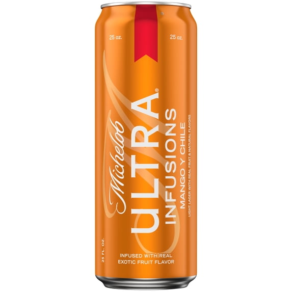 Michelob ULTRA Infusions Mango y Chile American Beer 25 fl oz 1 Aluminum Can 4% ABV
