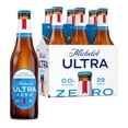 thumbnail image 1 of Michelob Ultra ZERO Non-alcoholic American Lager Beer 6 pack 12 fl oz Glass Bottles, 0% ABV, 1 of 9