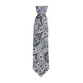 thumbnail image 1 of Michelsons of London Men's Black Paisley Tie, 1 of 1