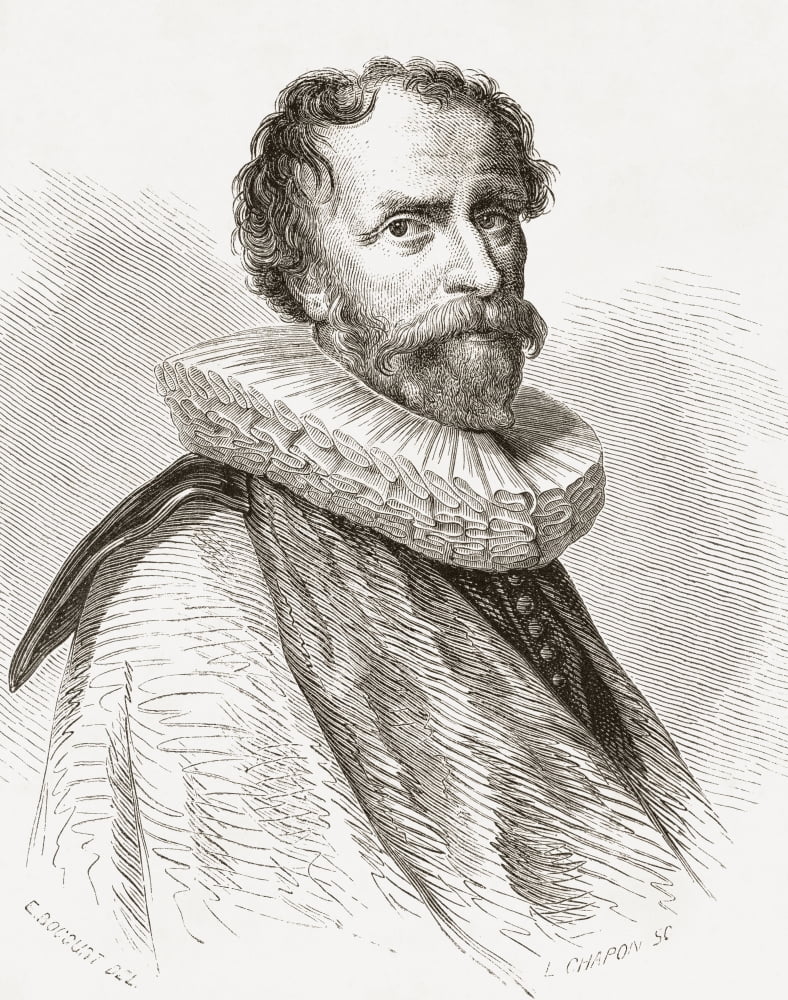 Michiel Jansz Van Mierevelt Mierveld Or Mireveldt 1566 Canvas Art - Ken Welsh Design Pics (24 x 32)