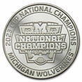 thumbnail image 1 of Michigan 2023 CFP National Champions 1 oz Silver (no COA), 1 of 3