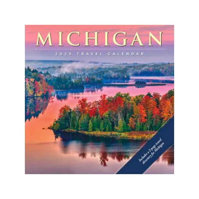 Michigan 2025 12 X 12 Wall Calendar