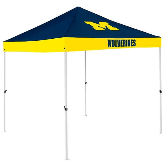 Michigan Brand 1.00 x 1.00 in Wolverines Pop-Up Outdoor Canopies, Water-Resistant