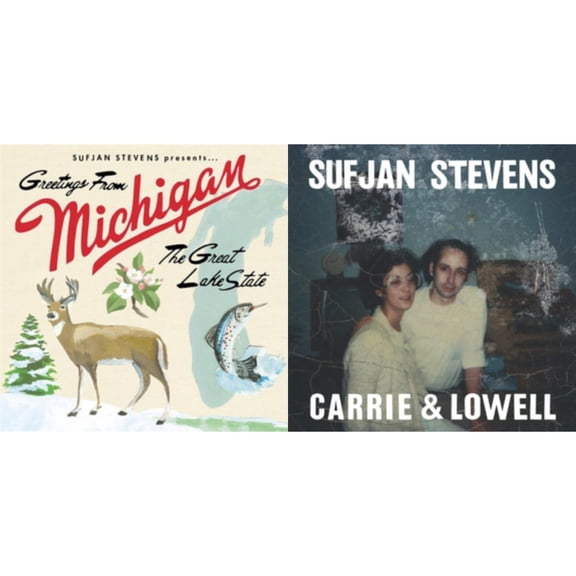 Michigan & Carrie & Lowell [LP Vinyl Bundle]