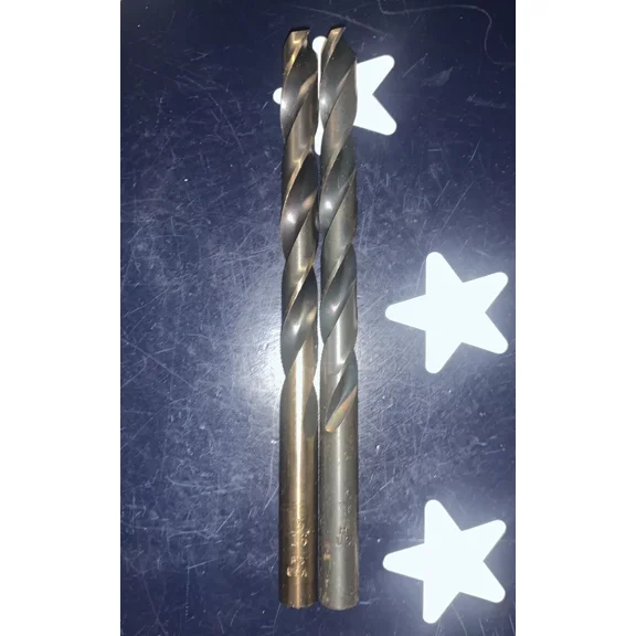 Michigan & Cleveland 5/16 Hss Drill Usa 2 Drills (One Of Each)