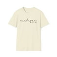 thumbnail image 1 of Michigan Girl, Gildan Unisex Softstyle T-Shirt, State Graphic Tee, S-3XL, 1 of 3