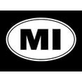 thumbnail image 1 of Michigan Great Lakes State Tourism Logo Decal Sticker - White Vinyl Decal for Cars, Macbooks, and Other Laptops, 1 of 1