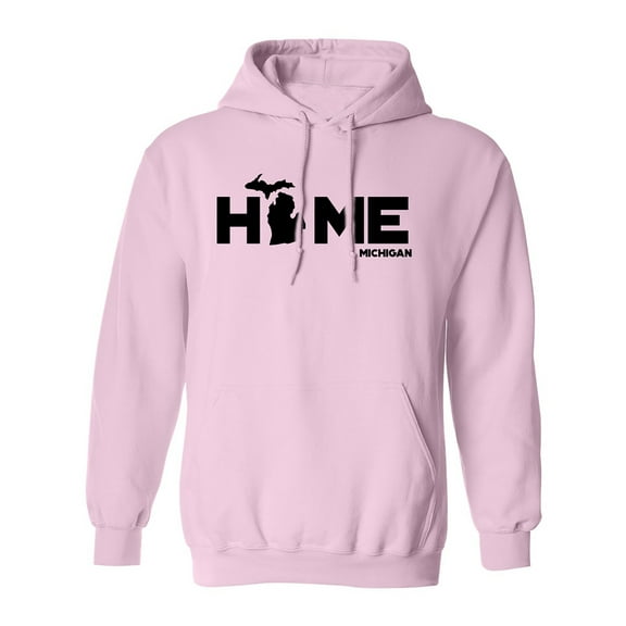 Michigan HOME Adult Hooded Sweatshirt