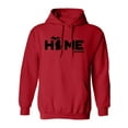 thumbnail image 1 of Michigan HOME Adult Hooded Sweatshirt, 1 of 3