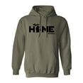 thumbnail image 1 of Michigan HOME Adult Hooded Sweatshirt, 1 of 3