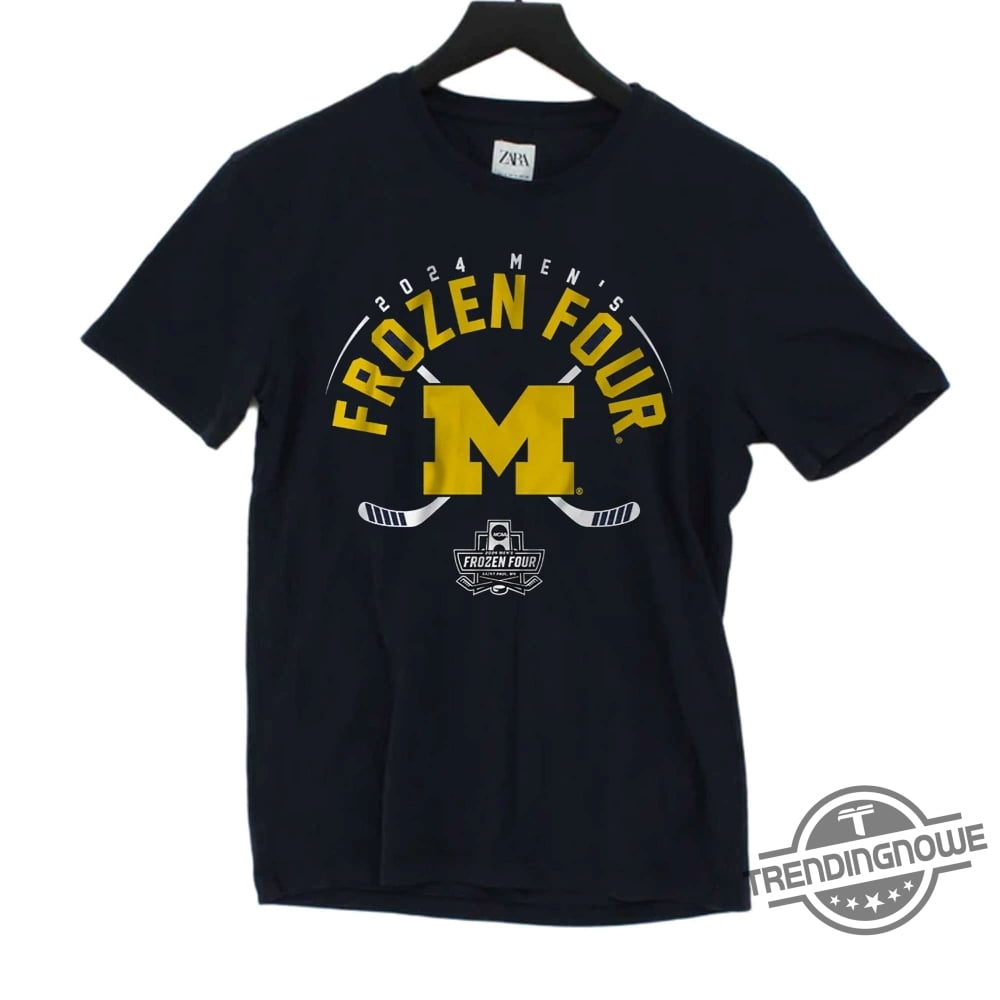 Michigan Hockey 2024 Frozen Four Shirt, unisex softstyle tshirt