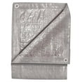 thumbnail image 1 of Michigan Industrial Tools 6295 8 x 10 ft. Two Layer Polyethylene Standard Duty Silver Tarp, 1 of 2