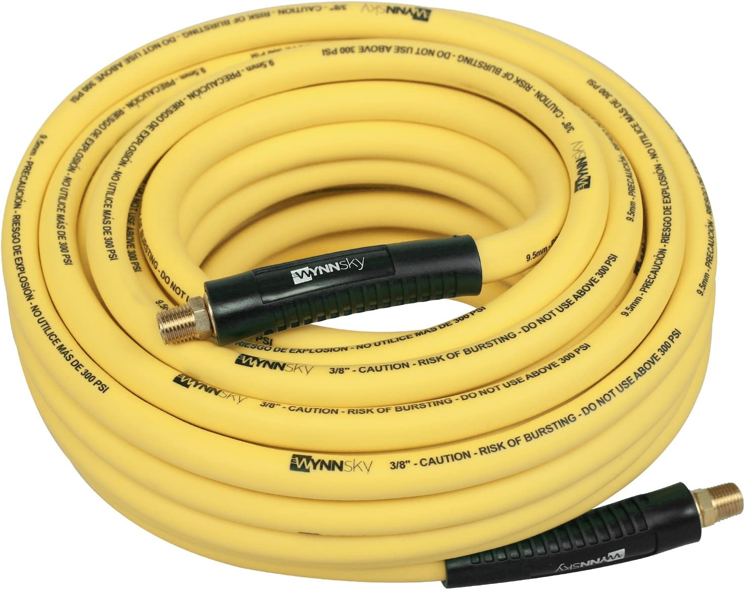 Michigan Industrial Tools GYM46505 0.37 in. x 50 ft. Rubber Hose with Restrictor Ends