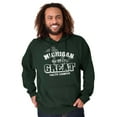 thumbnail image 1 of Michigan Is Great MI Lakes Pride Hoodie Sweatshirt Women Men Brisco Brands 3X, 1 of 6