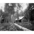 thumbnail image 1 of Michigan Log Cabin. Na Log Cabin In Lake Gogebic Michigan. Photograph C1880-1899. Poster Print by, 1 of 3