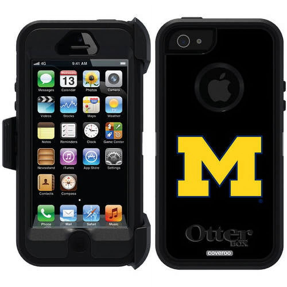 Michigan M Design on OtterBox Defender Series Case for Apple