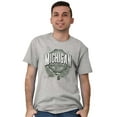 thumbnail image 1 of Michigan MI Student Campus Pride Men's Graphic T Shirt Tees Brisco Brands S, 1 of 4