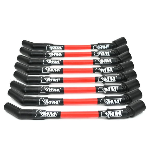 Michigan Motorsports 2014+ LT Spark Plug Wire Set - 10mm Performance Wires for Gen V LT1 LT4 L83 L86 L84 L87 L8T 5.3L 6.2L