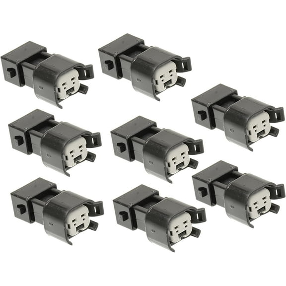 Michigan Motorsports EV1 to EV6 EV14 USCAR Fuel Injector Adapter | Fits LS1 LS2 LS3 LSX LT1 | Plug-and-Play Harness Connector for LS Swap & Performance Applications