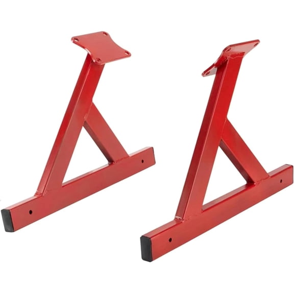 Michigan Motorsports GM LS V8 Engine Storage & Transport Stand | Fits 4.8L 5.3L 5.7L 6.0L 6.2L LS Engines | Red | Options with or Without Casters (Engine Stand Only - Without Casters)