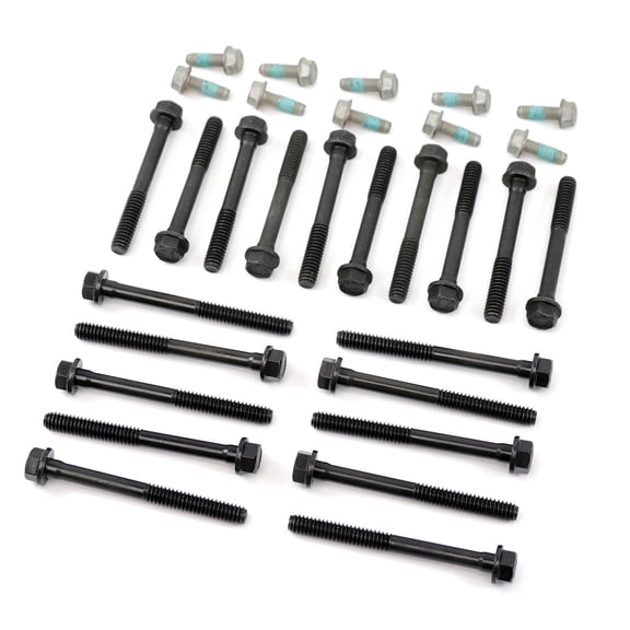 Michigan Motorsports Gen V LT Main Cap Bolt Kit for 2014+ LT1 LT4 L83 L86 L84 L87 L82 L8B L8T 5.3L 6.2L Fasteners