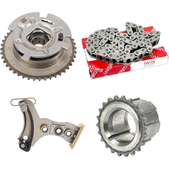 Michigan Motorsports Gen V LT Timing Chain Kit | Fits 2019+ L84 L87 L8T and 2022 LT1 | IWIS Chain with GM Phaser & Sprockets | OEM Timing Chain Kit