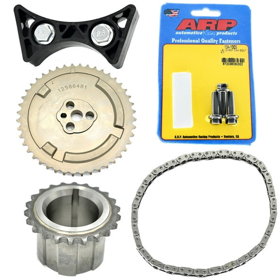 Michigan Motorsports Katech C5-R Timing Chain with Cam Sprocket, ARP Cam Bolts, Crank Gear, and Dampener -Fits 4.8 5.3 5.7 6.0 LS1 LS2 LS3 LS6 L99 LSA LQ4