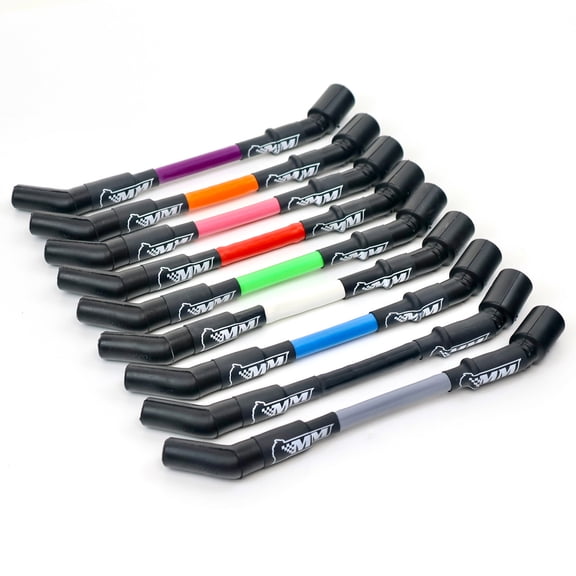 Michigan Motorsports LS Car Spark Plug Wire Set - 10mm Performance Wires for LS1 LS2 LS3 L99 L76 L77 Camaro Firebird Corvette