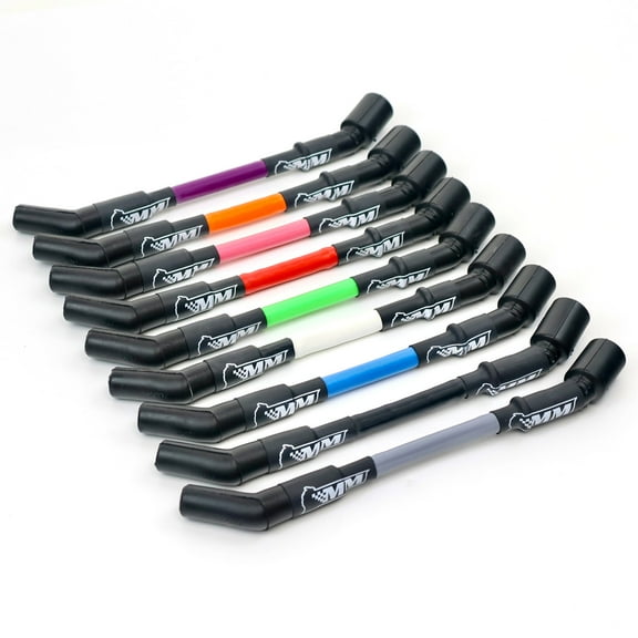 Michigan Motorsports LS Truck Spark Plug Wire Set - 10mm Performance Wires for Truck/SUV 4.8L 5.3L 6.0L 6.2L Silverado Sierra Tahoe Yukon Escalade