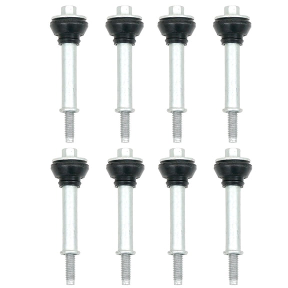 Michigan Motorsports LS Valve Cover Bolts with Grommet Seals - Set of 8 Valvecover Fasteners for 1999-2013 4.8L 5.3L 5.7L 6.0L 6.2L LS1 LS3 LM7 LC9 LQ4 L96