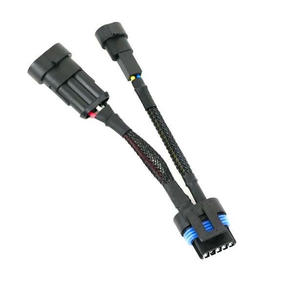 Michigan Motorsports LS1 3 Wire to LS2 LS6 LQ4 to 5 Wire Mass Air Flow Adapter with IAT Signal MAF