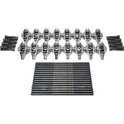 Michigan Motorsports LS1 Rocker Arms and Bolts with Trunion Kit Installed Includes Michigan Motorsports Chromoly 7.400" Pushrods Fitment for LS2 LS6 LQ4 LQ9 LM7 4.8 5.3 5.7 6.0