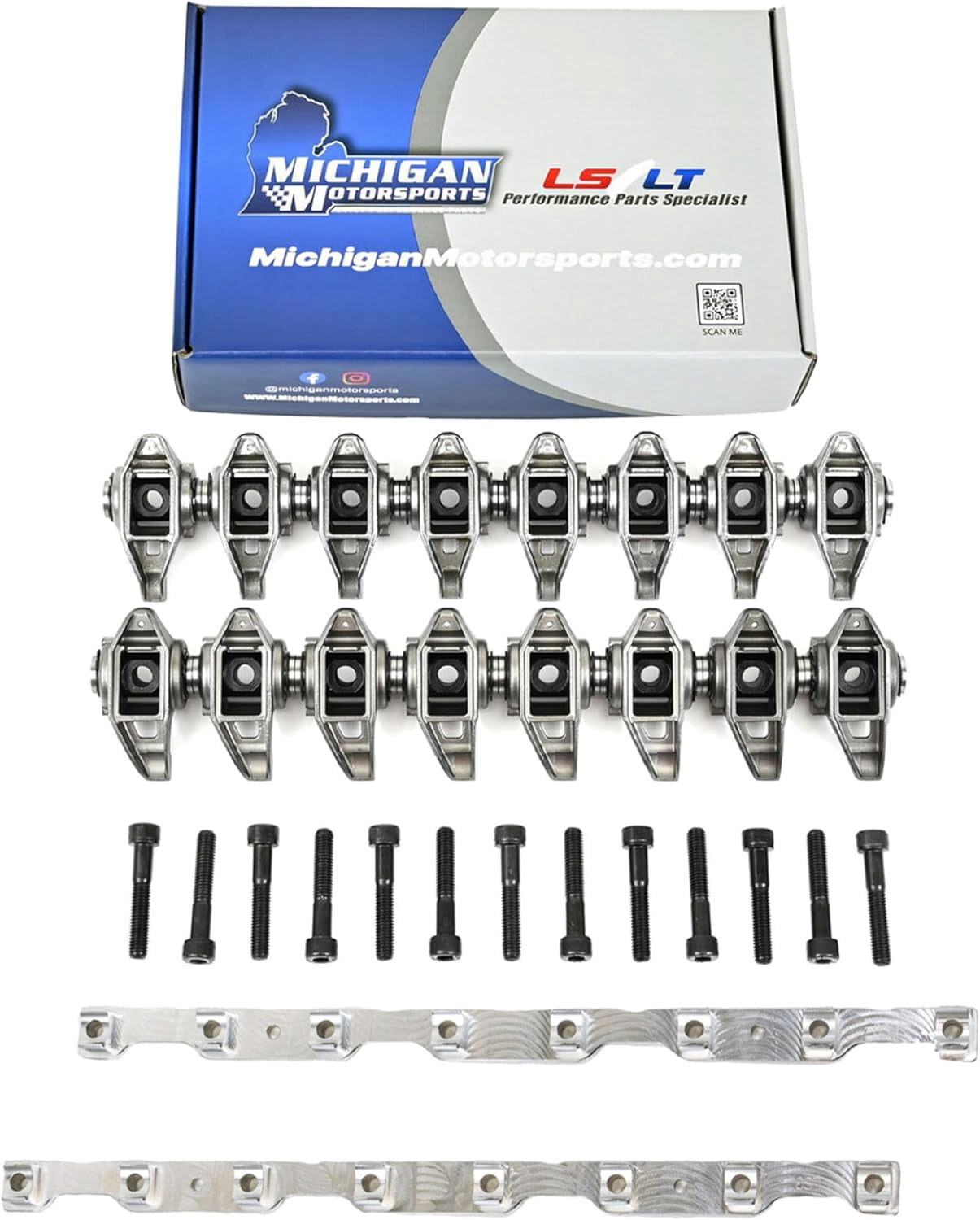 Ls3 Rocker Studs Michigan Motorsports LS3 Rocker Arms Upgraded Trunnion Kit Installed ...