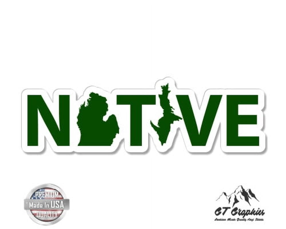 Detroit Native Sticker Michigan Native - 7