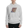 thumbnail image 1 of Michigan Panthers Hoodie Long Sleeve Pullover Casual Sweatshirt Hooded, 1 of 4