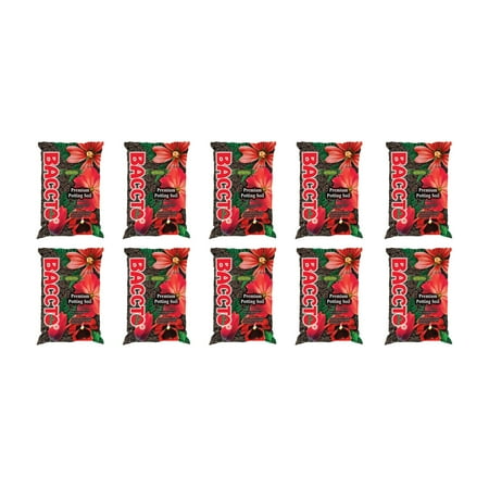 Michigan Peat Baccto All Purpose Potting Soil with Perlite, 25lbs (10 Pack)