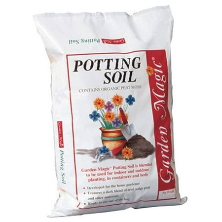 Michigan Peat Garden Magic General Purpose Potting Soil Mix, 20 Pound Bag