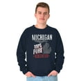 thumbnail image 1 of Michigan Pure Funny Ohio Rivalry Sweatshirt for Men or Women Brisco Brands S, 1 of 6