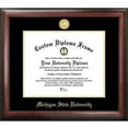 thumbnail image 1 of Michigan State 8.5" x 11" Gold Embossed Diploma Frame, 1 of 5