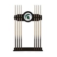 thumbnail image 1 of Michigan State Spartans Eight Stick Pool Cue Rack - Black, 1 of 3
