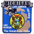 thumbnail image 1 of Michigan State Map Patch 3", 1 of 1
