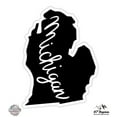 thumbnail image 1 of Michigan State Shape - 5" Vinyl Sticker - For Car Laptop I-Pad - Waterproof Decal, 1 of 1