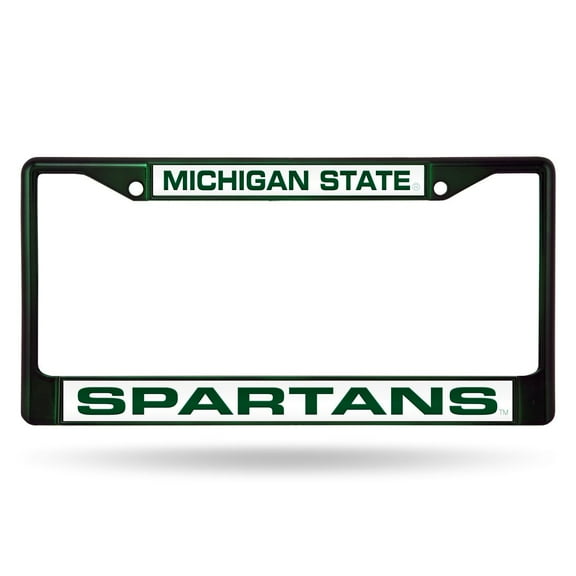 Michigan-State-Spartan's Metal Laser Cut License Plate Frame