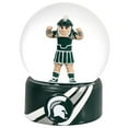 thumbnail image 1 of Michigan State Spartans 100mm Mascot Glass Water Globe, 1 of 2