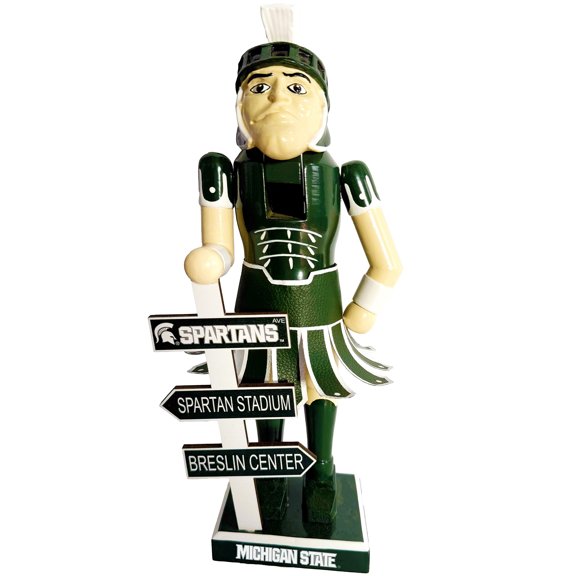 Michigan State Spartans 12" Mascot Nutcracker