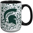 thumbnail image 1 of Michigan State Spartans 15oz. Java Floral Mug, 1 of 1