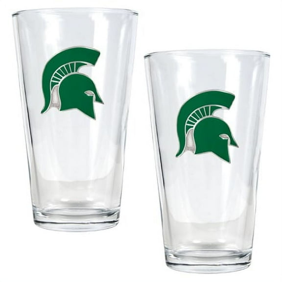 Michigan State Spartans 16oz. Pint Glass Set