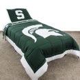 thumbnail image 1 of Michigan State Spartans 3 Pc Reversible Cotton Comforter Set, 1 Comforter, 2 Shams, Full, 1 of 5