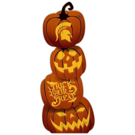 Michigan State Spartans 31'' Pumpkin Leaner